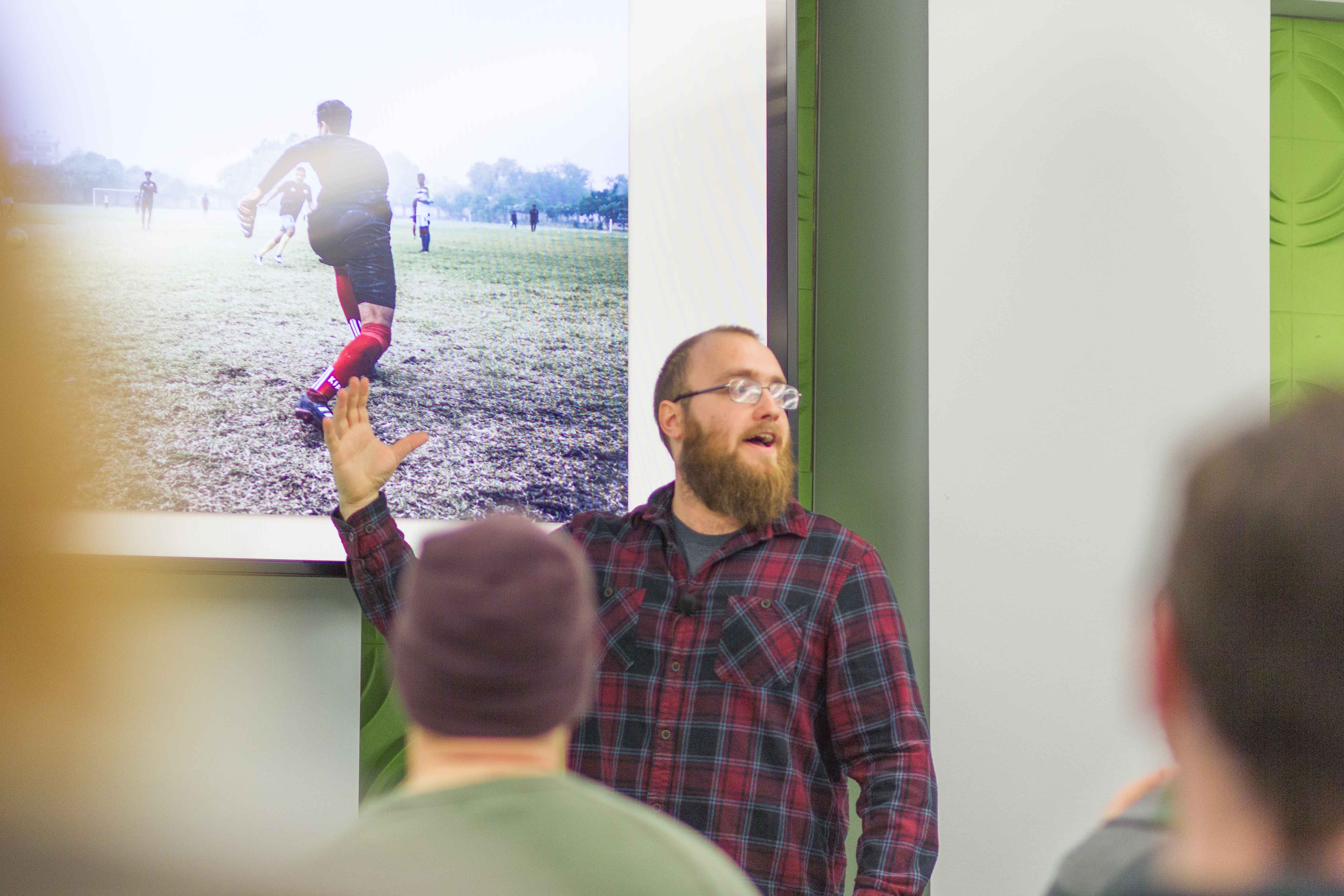 Portrait of me in my natural habitat